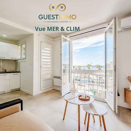 Air-Conditioned Apartment - Sea View Port تولون المظهر الخارجي الصورة